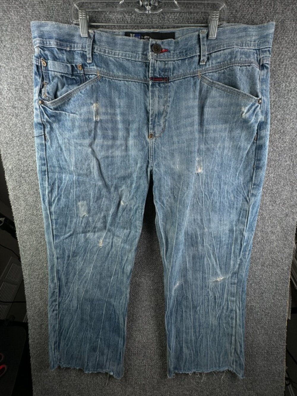 VTG Marithe Francois Girbaud Jeans Men 42M X-edge Relaxed Baggy Skater Hip Hop
